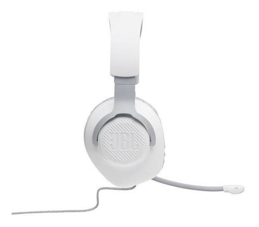 AURICULAR GAMING JBL QUANTUM 100 WIRED - MIC DESCONECTABLE - BLANCO