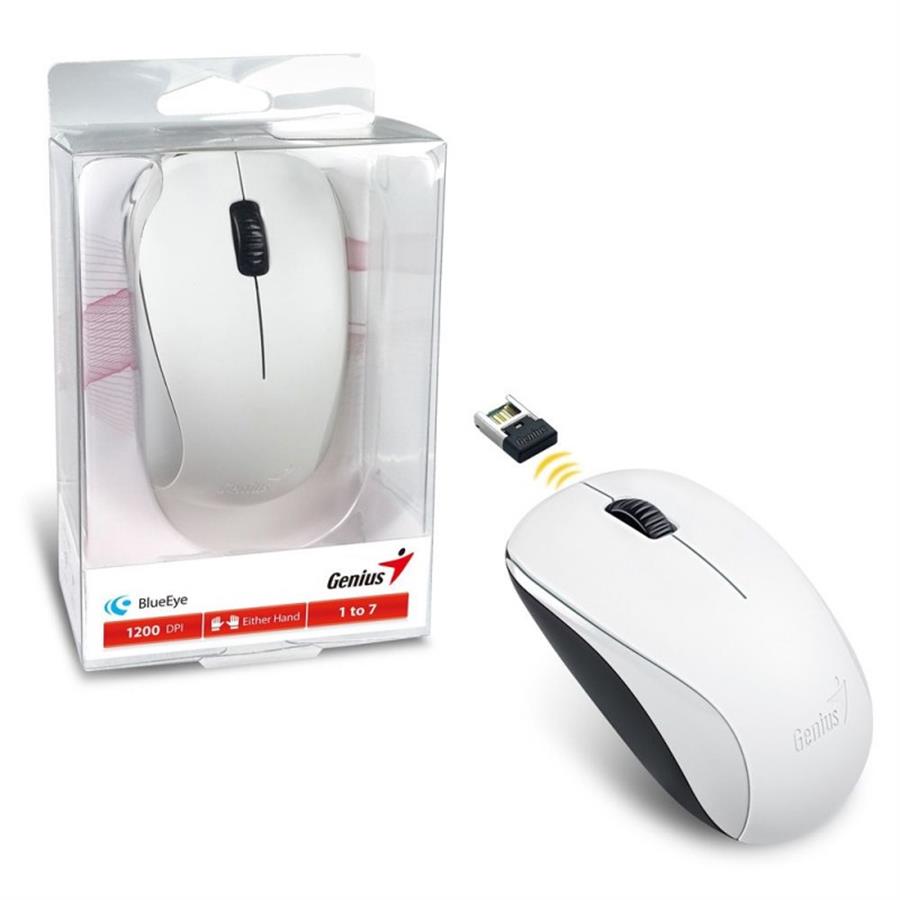 MOUSE INALAMBRICO GENIUS NX-7000 BLANCO