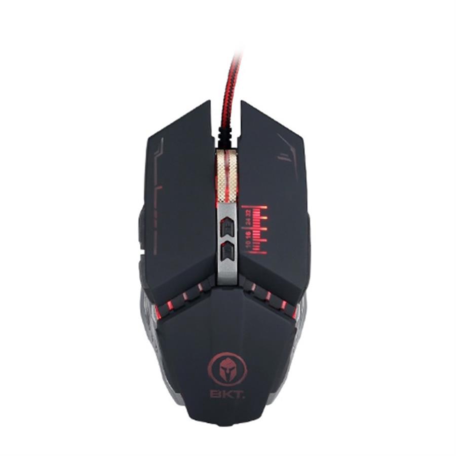 MOUSE GAMER BKT SPARTAN M63 USB 7D 3 COLORES