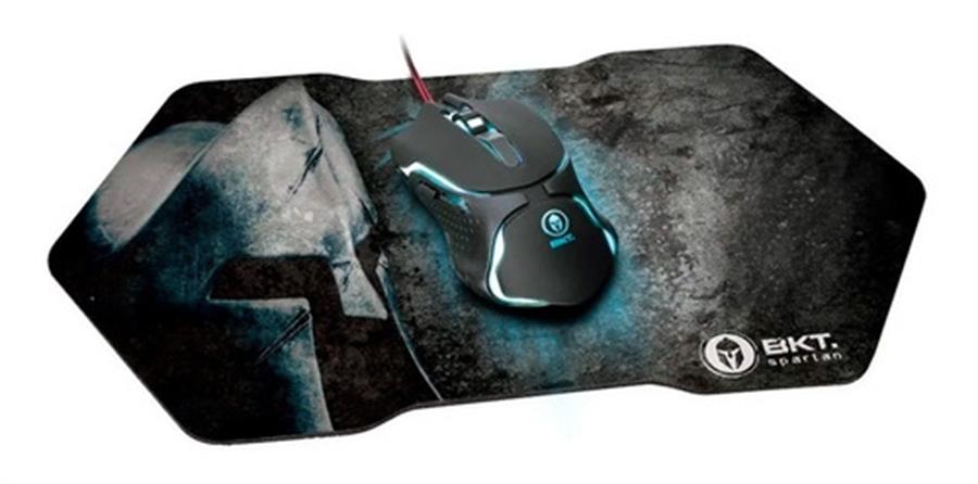COMBO MOUSE+PAD GAMER BKT SPARTAN MP39