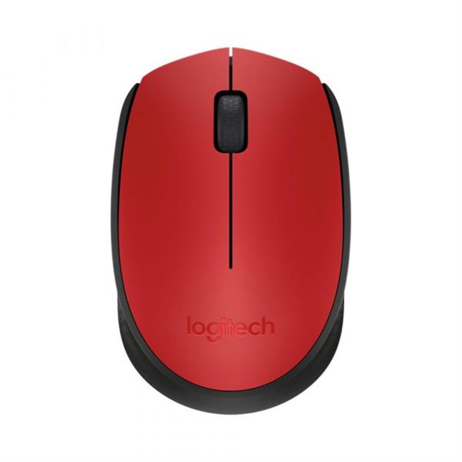 MOUSE INALAMBRICO LOGITECH M170 ROJO