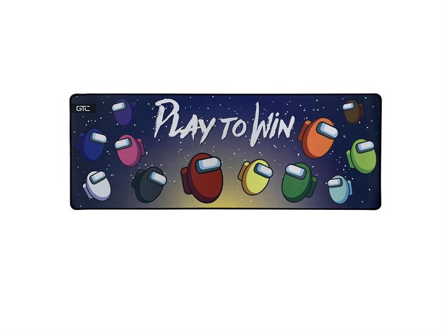 MOUSE PAD GAMING GTC PLAY TO WIN PAD-013-C 795X300X3MM