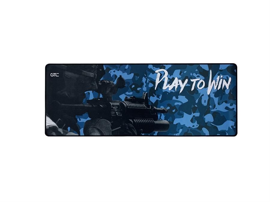 MOUSE PAD GAMING GTC PLAY TO WIN PAD-013-B 795X300X3MM