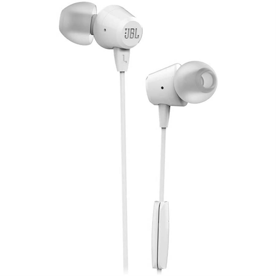 AURICULAR IN EAR JBL C50HI ORIGINAL BLANCO