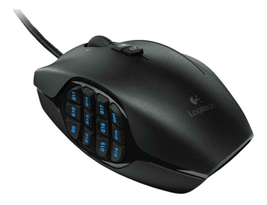 MOUSE GAMER LOGITECH G600 RGB 20 BOTONES PROG 8200DPI