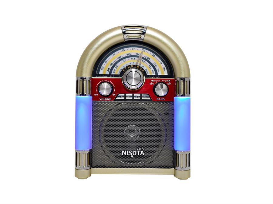 RADIO VINTAGE NISUTA NS-RV20 MINI ROCKOLA