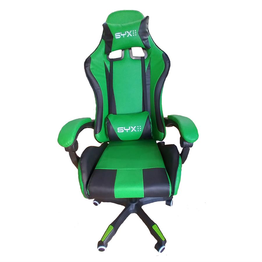 BUTACA GAMER SYX YT-055 GREEN BLACK