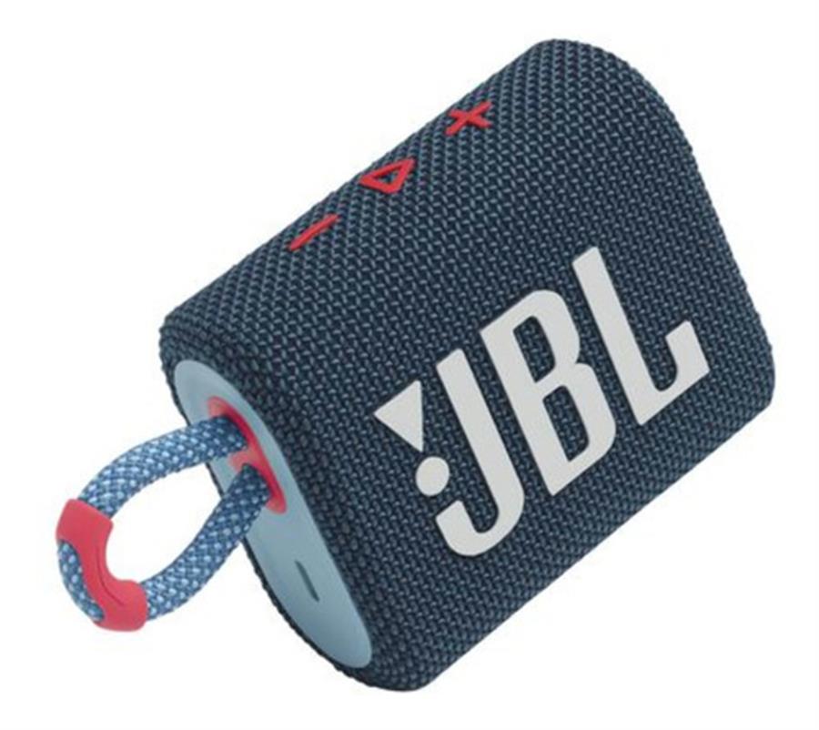 PARLANTE JBL GO3 BLUE-PINK- PORTATIL BLUETOOTH