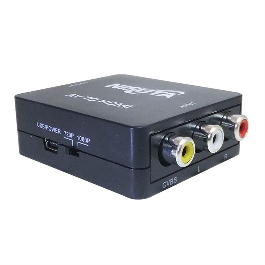 CONVERSOR DE DISPOSITIVO RCA A HDMI NISUTA NSCORCHD2