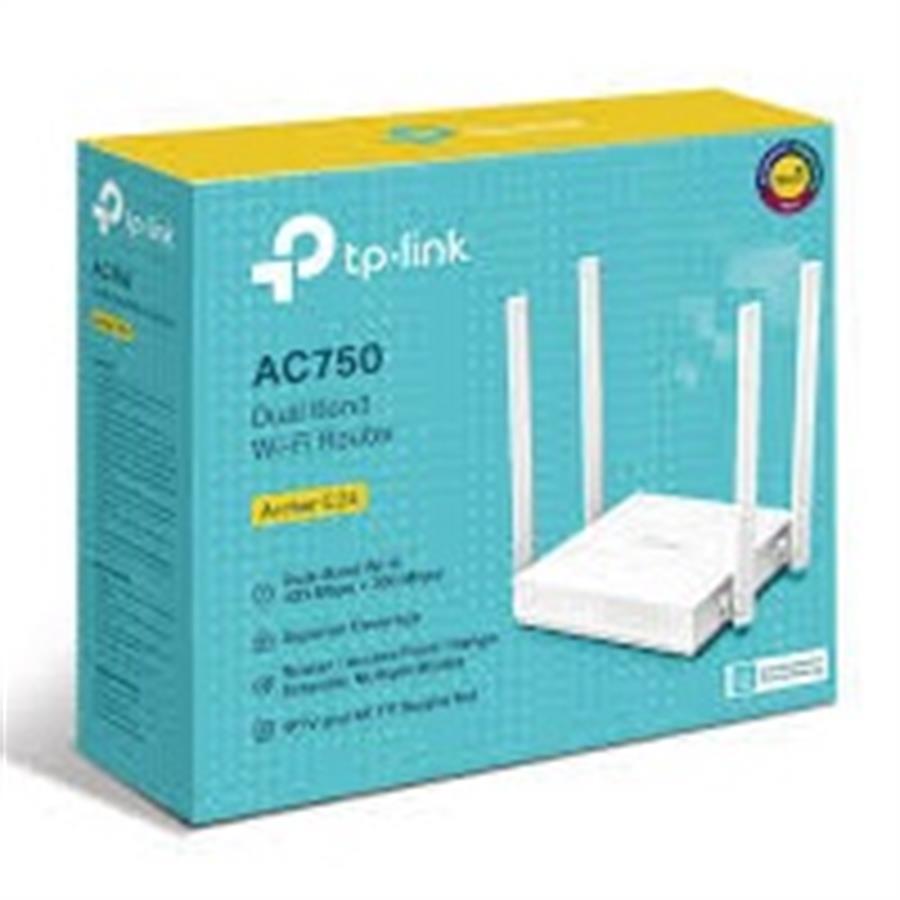 ROUTER TP-LINK AC750 ARCHER C24 DUAL BAND