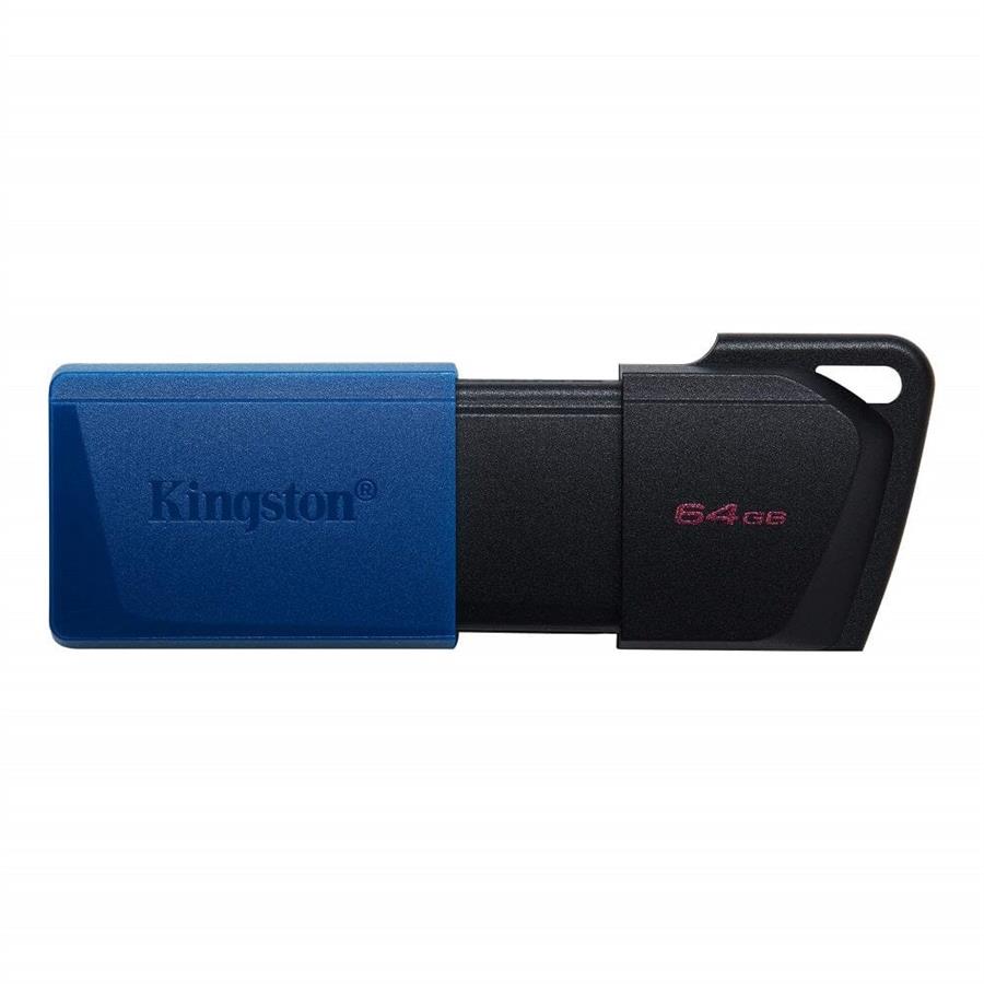 PEN DRIVE 64GB KINGSTON DATA TRAVELER EXODIA M 3.2 NEGRO RETRACTIL