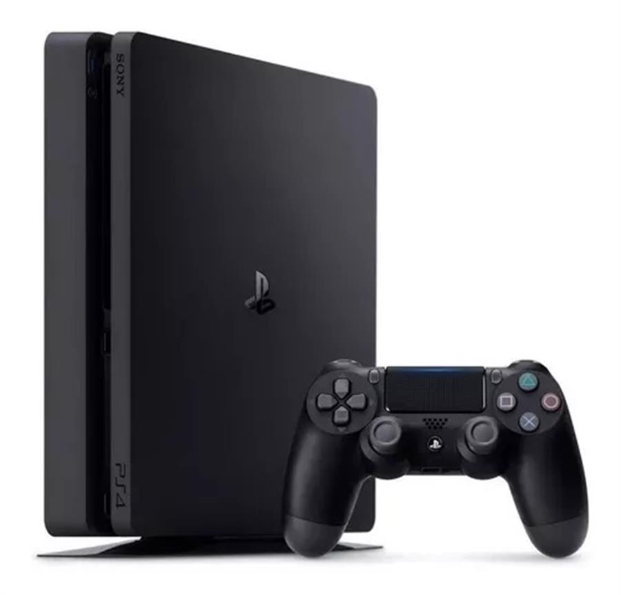 PLAYSTATION SONY 4 8GB/1TB NEGRA CON UN JOYSTICK + RAINBOWSIX SIEGE