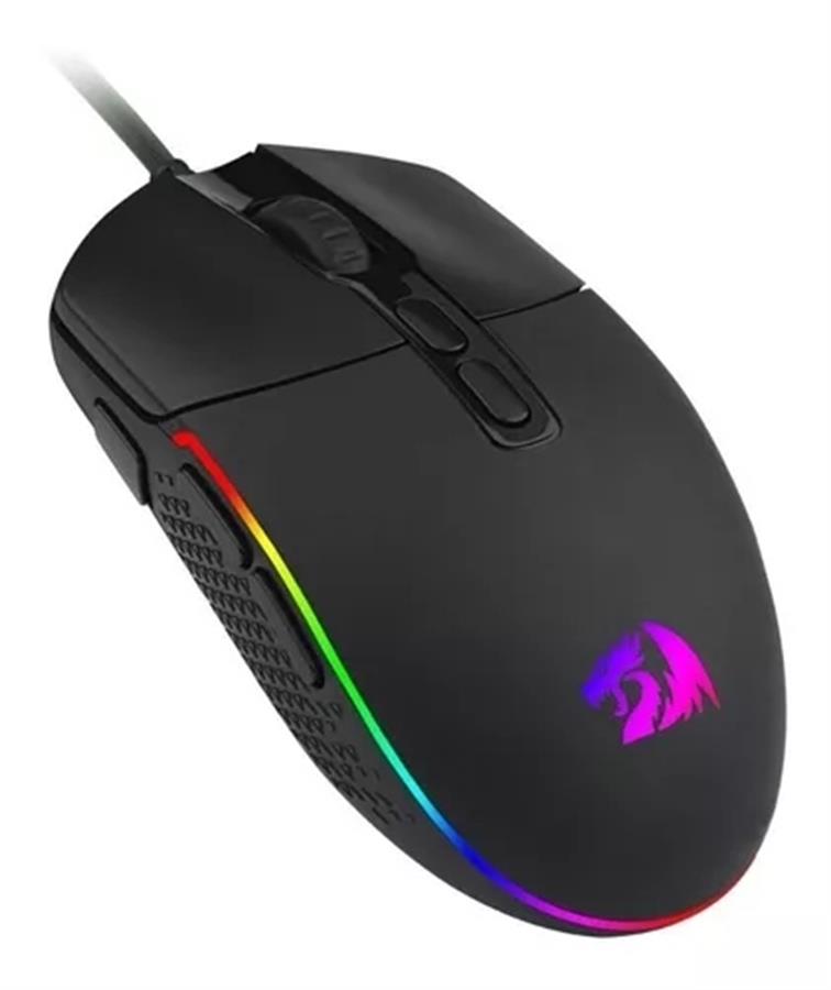 MOUSE GAMING REDRAGON INVADER M719-RGB 10000DPI 8 BOTONES