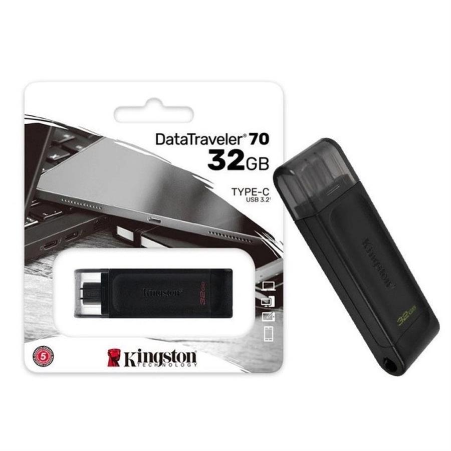 PEN DRIVE 32GB KINGSTON DATA TRAVELER 70 USB-C 3.2