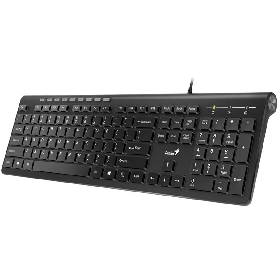 TECLADO GENIUS SLIMSTAR 230 USB NEGRO