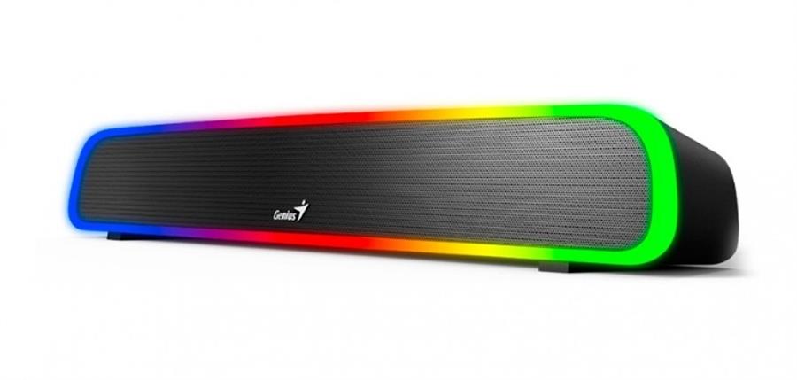 BARRA DE SONIDO GENIUS USB SOUNDBAR 200BT RGB BLAC