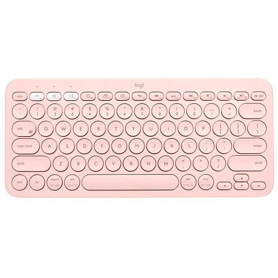 TECLADO BLUETOOTH MULTI-DEVICE LOGITECH K380S ROSA