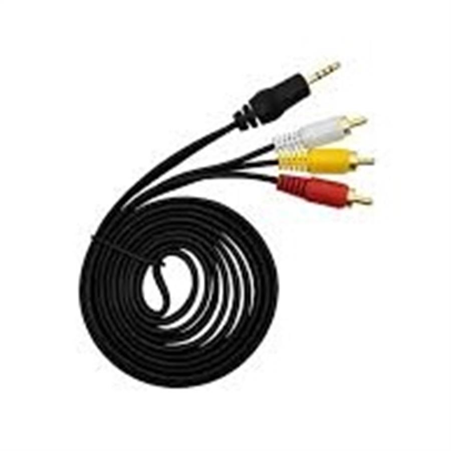 CABLE AUDIO STEREO 3.5 A A/V RCA 1.4M NISUTA NSCAU35V2