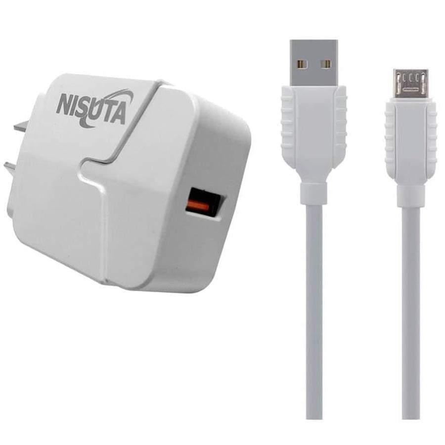 CARGADOR CEL QUICK CHARGE 3.0 USB NISUTA NSFU53UQM