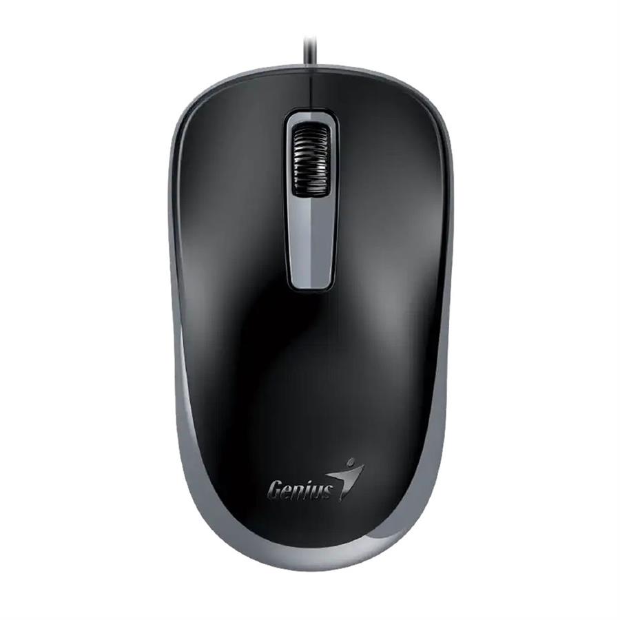 MOUSE GENIUS USB DX-125S BLACK SILENT
