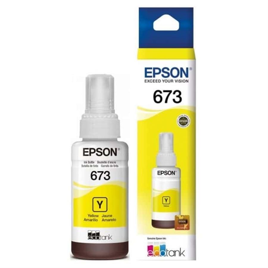 TINTA ORIGINAL EPSON 673 AMARILLO 70ML