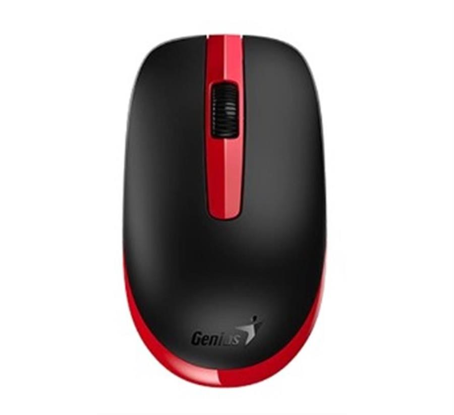 MOUSE INALAMBRICO BLUE EYE GENIUS NX-7007 BLACK/RED