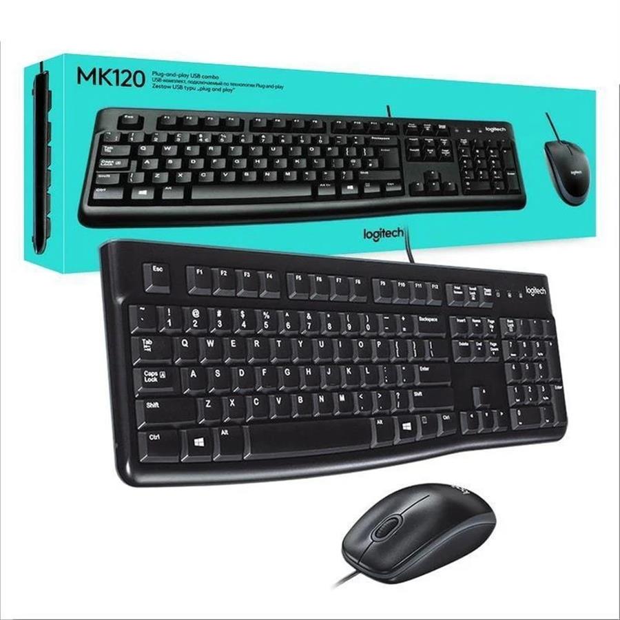 COMBO TEC+MOUSE LOGITECH MK120