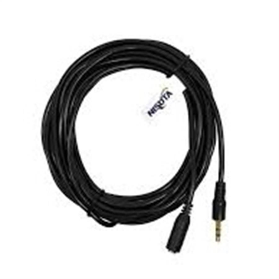 CABLE AUDIO STEREO 3.5MM M-H 5M NISUTA NSCAU355AL