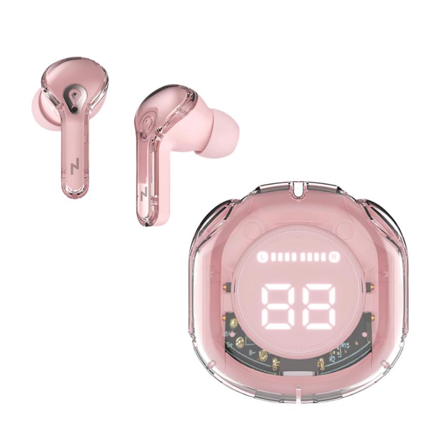 AURICULAR EARBUDS NOGA TWINS BTWINS48 ROSA BLUETOOTH