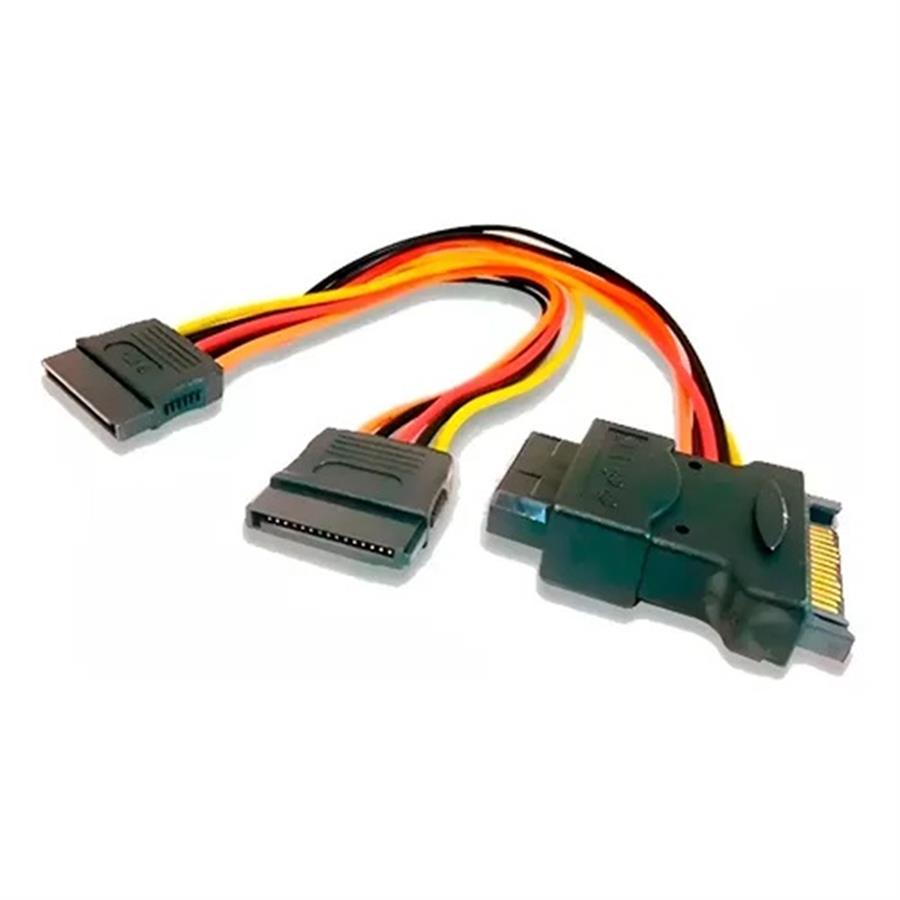 CABLE (Y) DE CORRIENTE DE SATA H A 2 SATA M NSCOYSA2