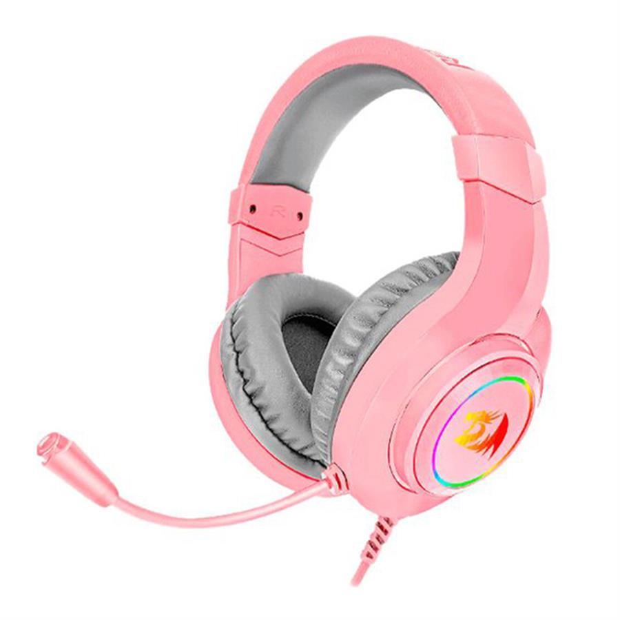 AURICULAR GAMING REDRAGON HYLAS PINK H260P-RGB 2 X