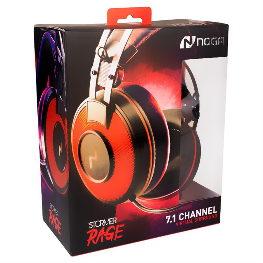 AURICULAR GAMER NOGA RAGE 7.1 VIRTUAL SOUND USB