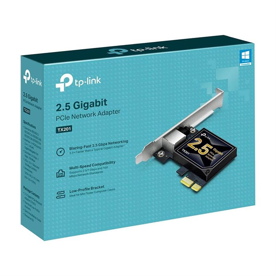 PLACA DE RED PCI-E TP-LINK TX201 2,5 GIGABIT
