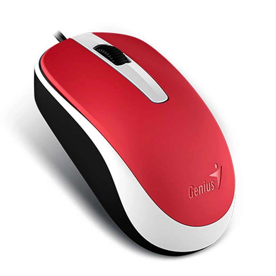 MOUSE GENIUS USB DX-120 ROJO