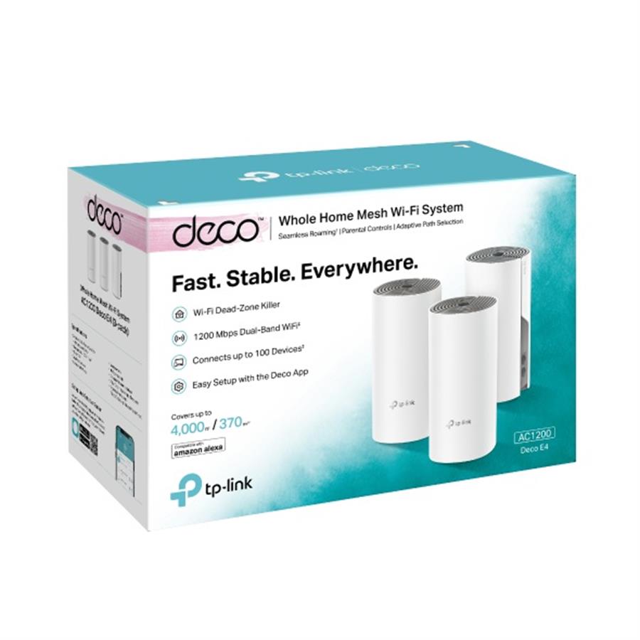 SISTEMA DECO MESH TP-LINK DECO E4 AC1200