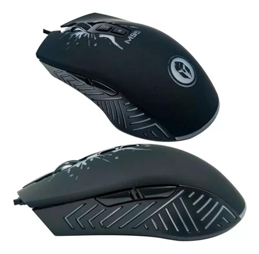 MOUSE GAMER BKT SPARTAN M95 USB 7D RGB 7200DPI