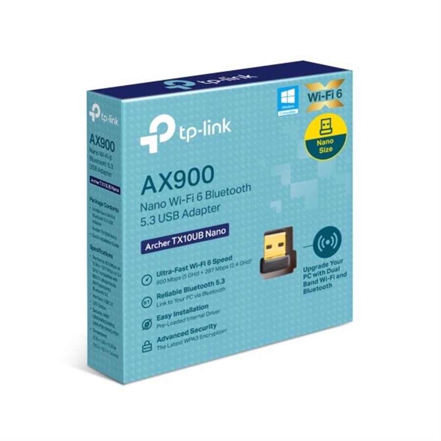 PLACA DE RED WIFI TP-LINK AX900 ARCHER TX10UB DUAL B NANO WI