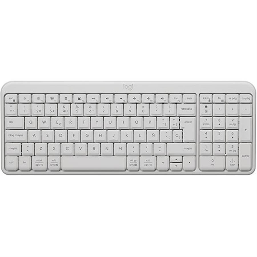 TECLADO BLUETOOTH LOGITECH K250 BLANCO ALF/NUM