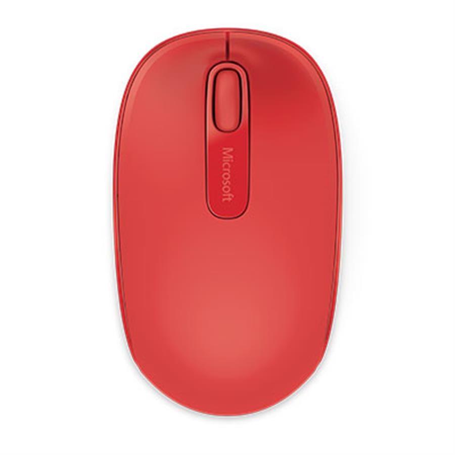 MOUSE MICROSOFT WIRELESS MOBILE 1850 ROJO