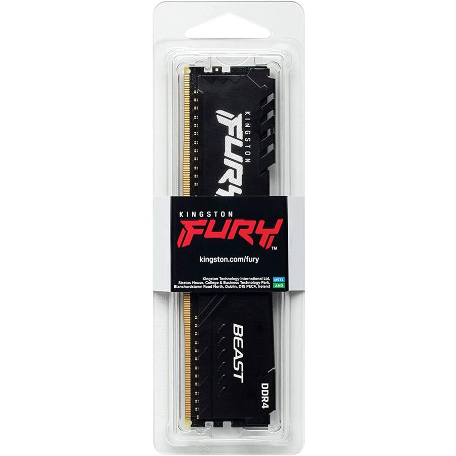 DIMM DDR4 8GB 2666MHZ KINGSTON FURY BEAST KF426
