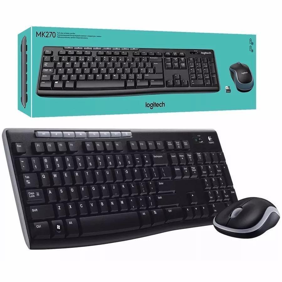 TECLADO - MOUSE LOGITECH MK270 WIRELESS