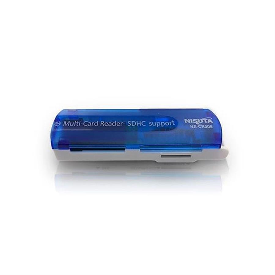 LECTOR GRABADOR DE MEMORIAS USB 2.0 NISUTA NSCR009