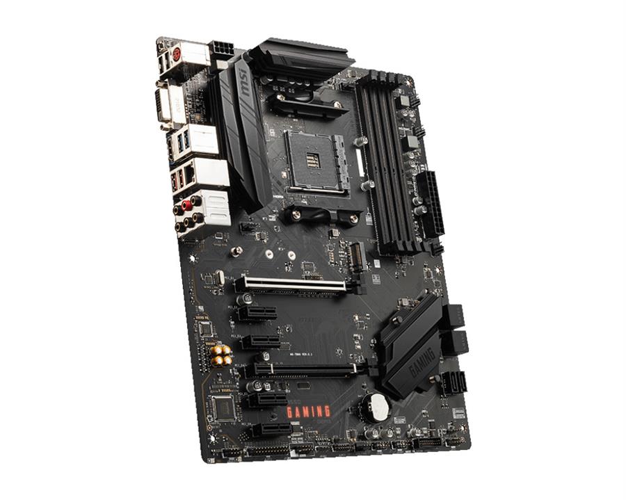 MOTHERBOARD MSI B550 - GAMING - 3GEN - PCIE 3.0 - AM4 -  (SERIE 3000/4000/5000) - COMPATIBLE CON AMD RYZEN 5 3400G Y AMD RYZEN 3 3200G