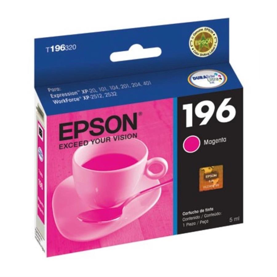 CARTUCHO EPSON 196 MAGENTA ORIGINAL