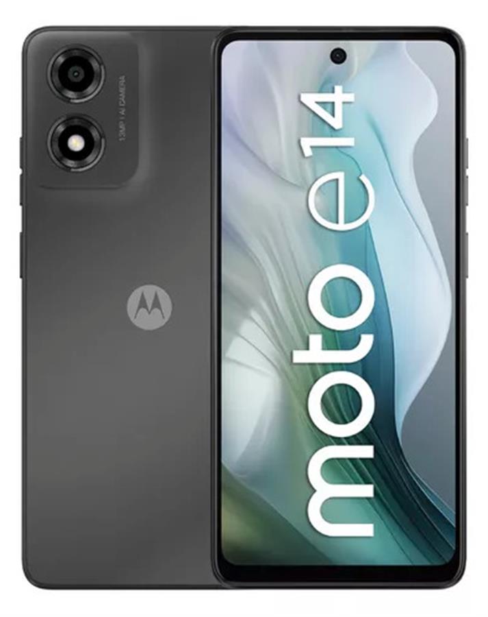 CELULAR MOTOROLA MOTO E14 - 2GB - 64GB - 6,6" - BATERIA 5000MAH - PROCESADOR OCTA-CORE - GRAPHITE GRAY