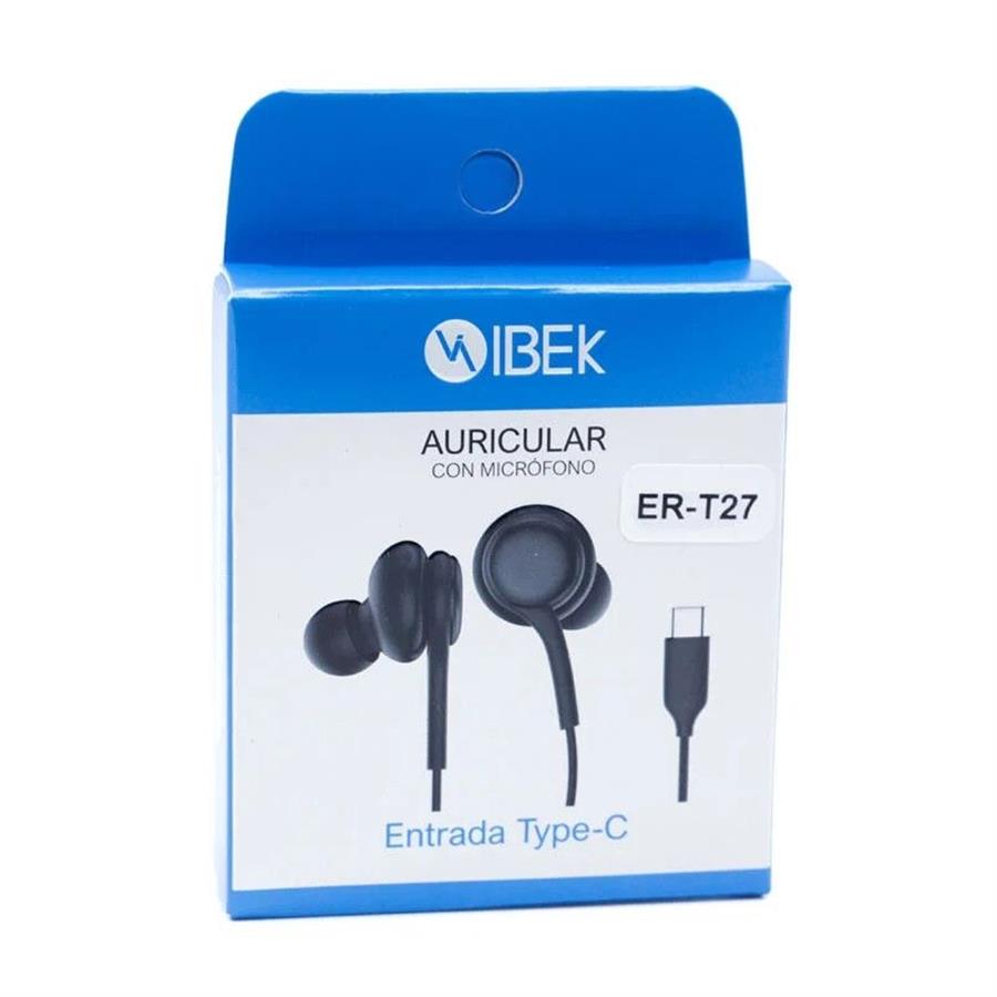AURICULAR MANOS LIBRES TIPO C IBEK ER-T27