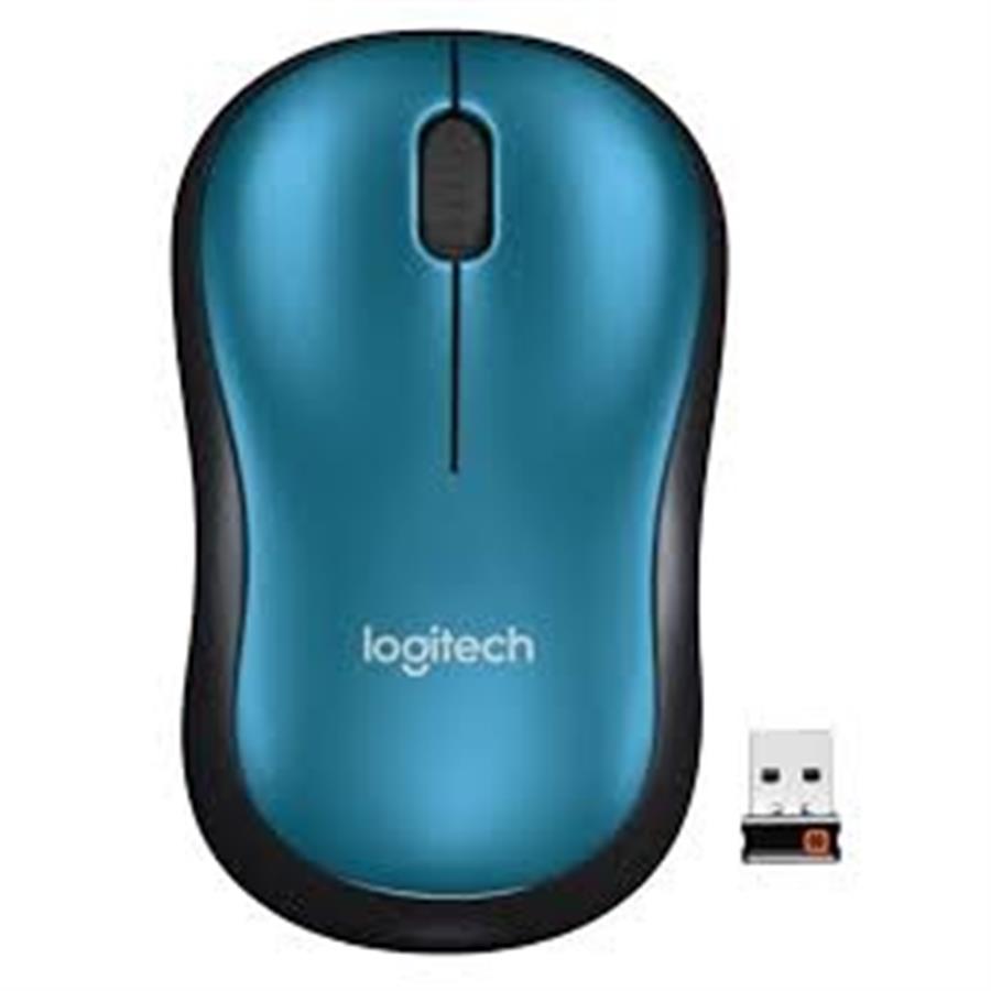 MOUSE LOGITECH M185 WIRELESS AZUL