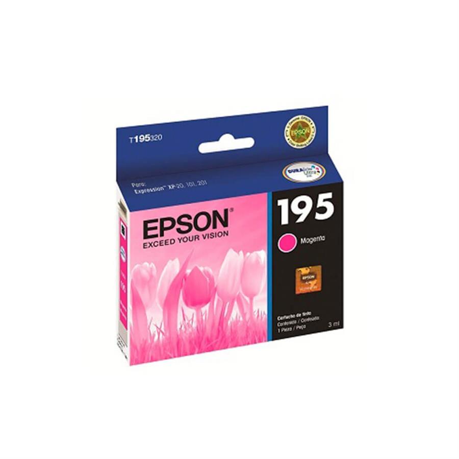 CARTUCHO EPSON 195 MAGENTA ORIGINAL