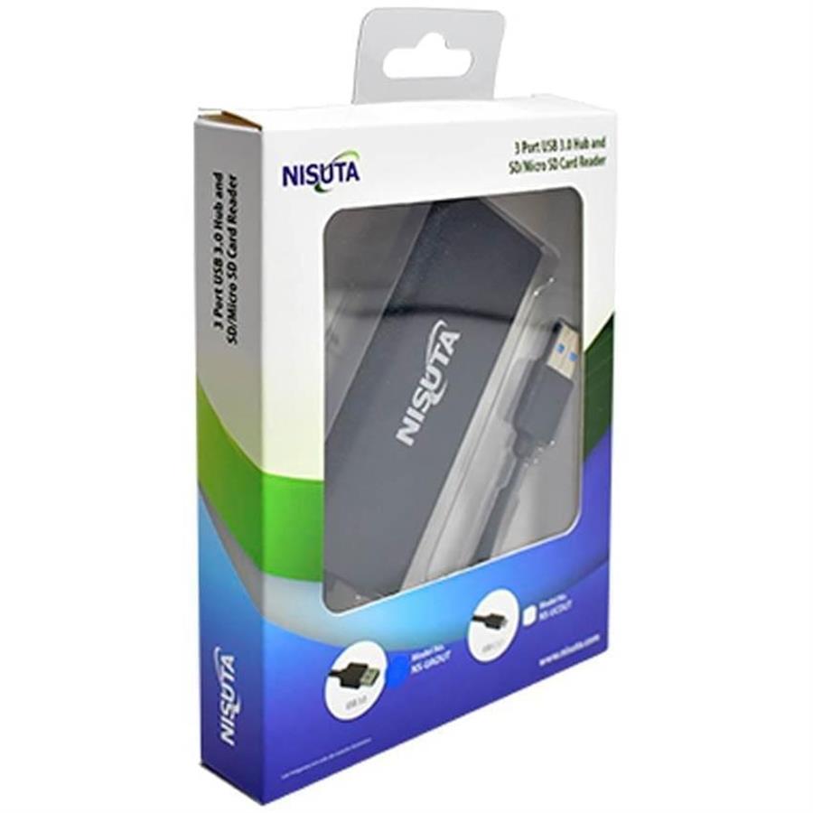 DOCKING USB 3 PORT USB 3 AND SD/MICRO SD NISUTA NSUADUT