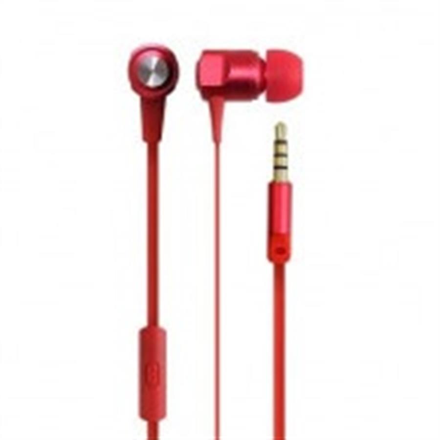 AURICULAR METAL HI-FI STEREO ROJO NISUTA NSAU78R